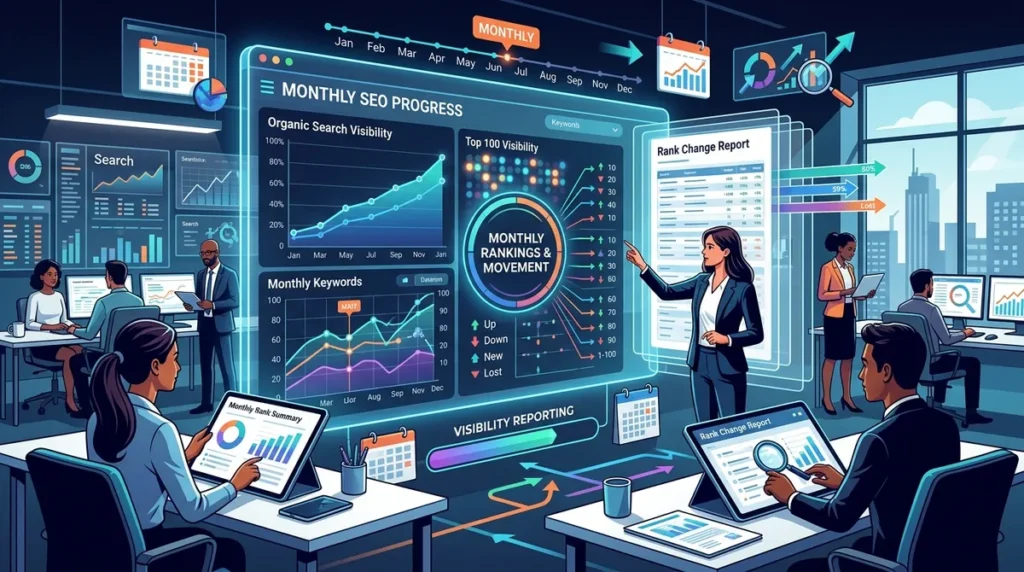 How to Create Monthly Rank Tracking Reports